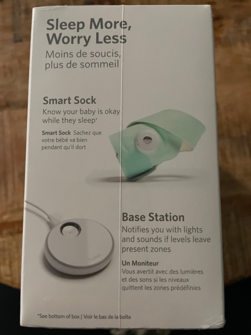 Owlet Smart Sock Baby Monitor - Mint Green - Picture 3 of 5